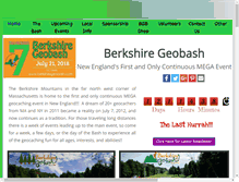 Tablet Screenshot of berkshiregeobash.com